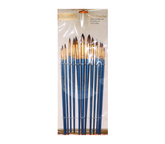 Keep Smiling Paint Brush set Round shape 13Pcs